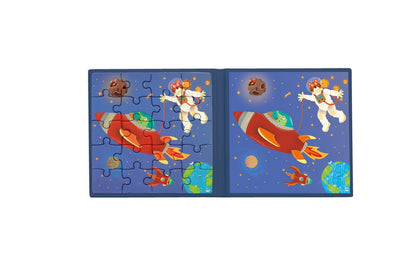 Scratch Europe - Puzzle - Magnetic Puzzle Book To Go - Space