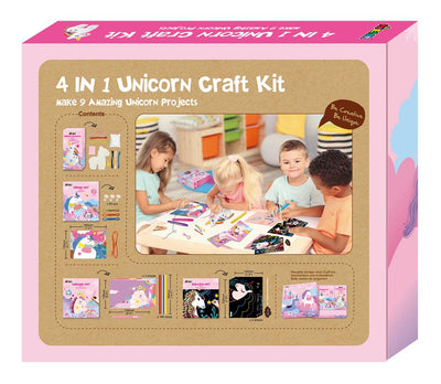 Avenir - 4 in 1 Unicorn Craft Kit