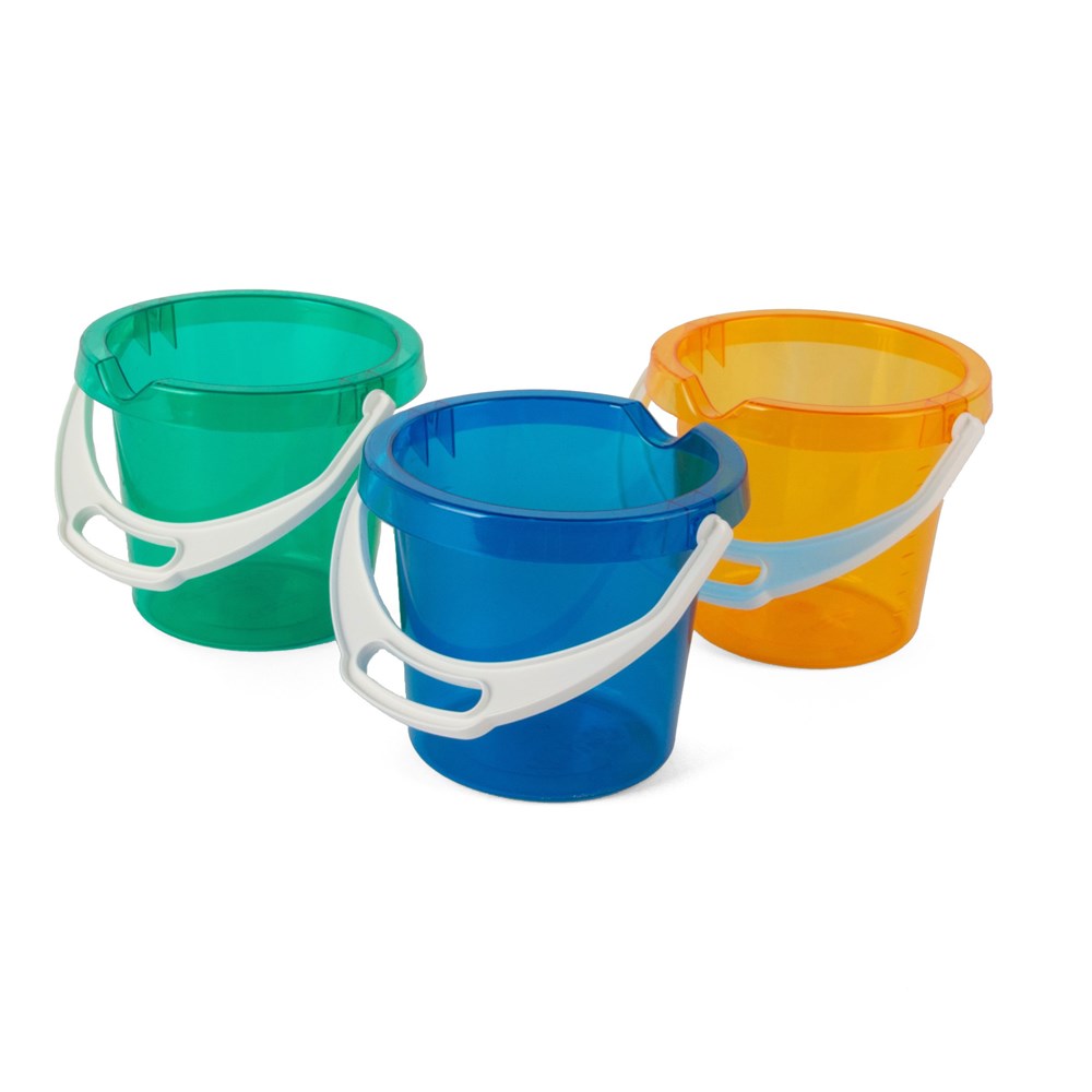 Dantoy - Classic - Transparent Bucket with Lip