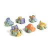 Dantoy - Pastel - Recycled Vehicles 17cm - 6pcs