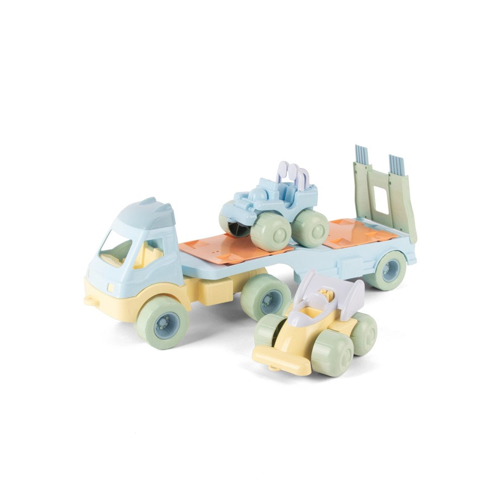 Dantoy - Pastel - Recycled Tow Truck - 3pcs