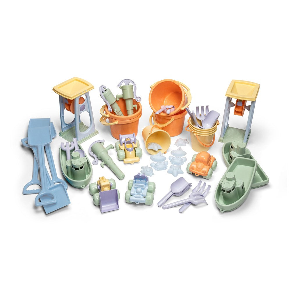 Dantoy - Pastel - Recycled Sand Set - 45 pcs