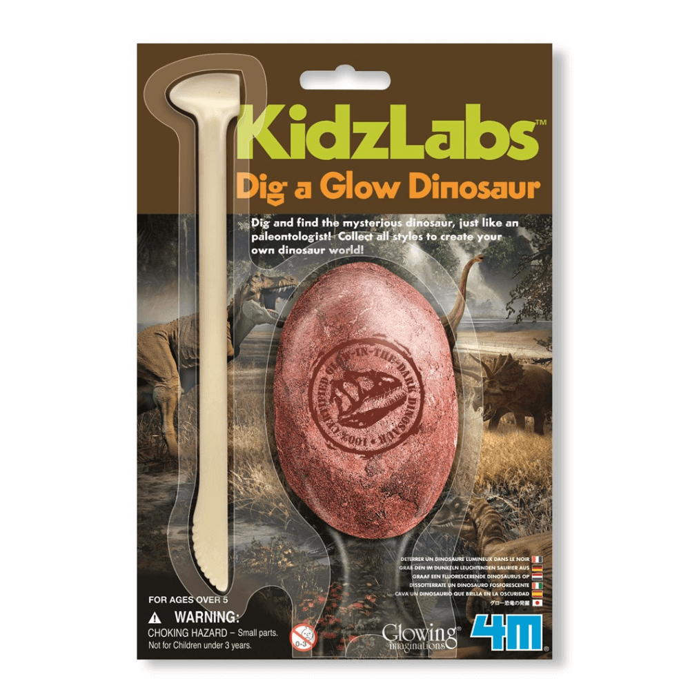 4M - Kidzlabs - Dig a Glow Dinosaur (Small)