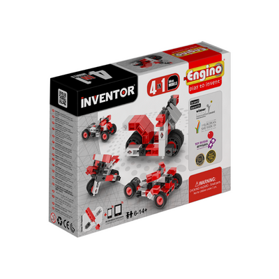 Engino - Inventor - Motorbike - 4 Models