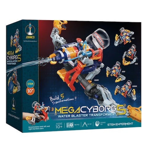 Johnco - Mega Cyborg 5 - Water Blaster Transformer