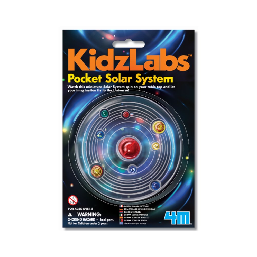 4M - KidzLabs - Pocket Solar System