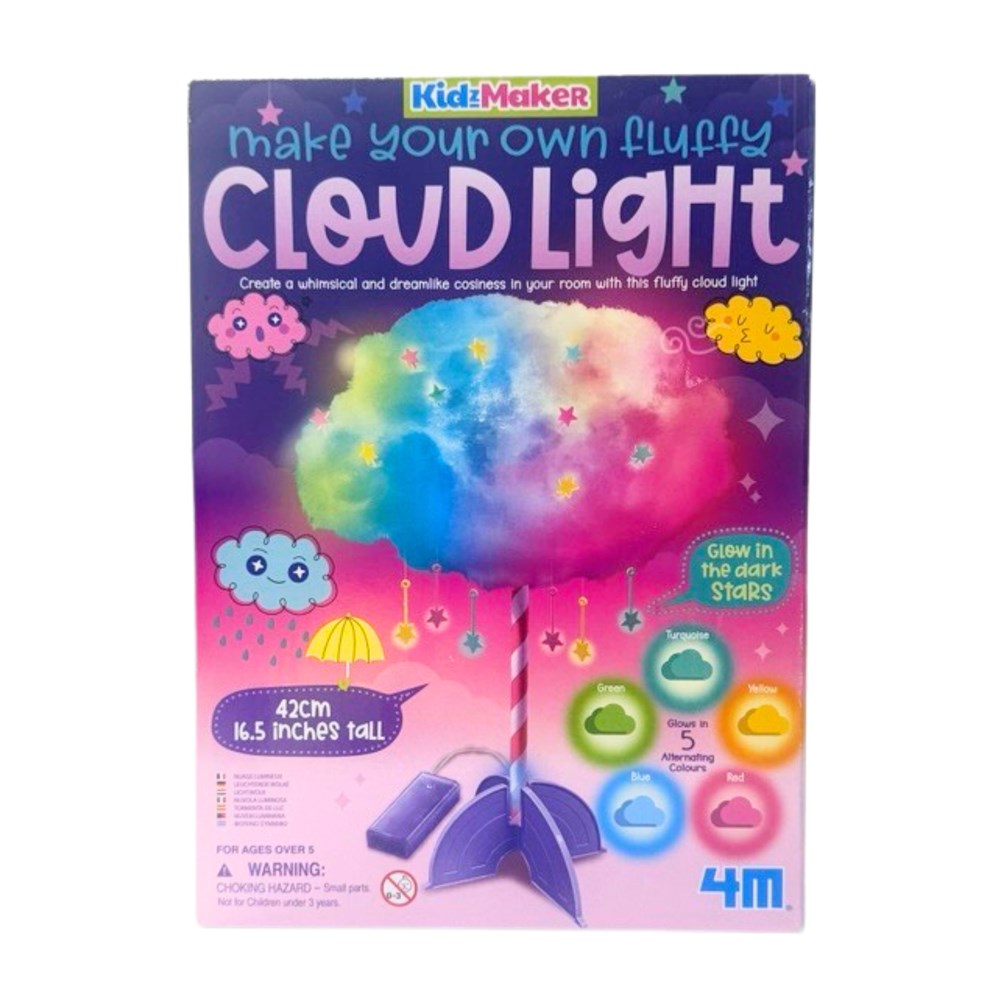 4M - KidzMaker - Make Your Own Fluffy Cloud Light