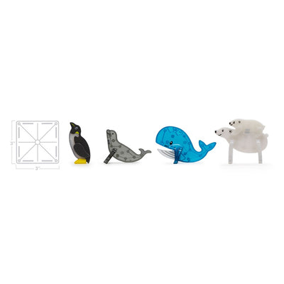 MAGNA-TILES - Arctic Animals - 25 Piece Set