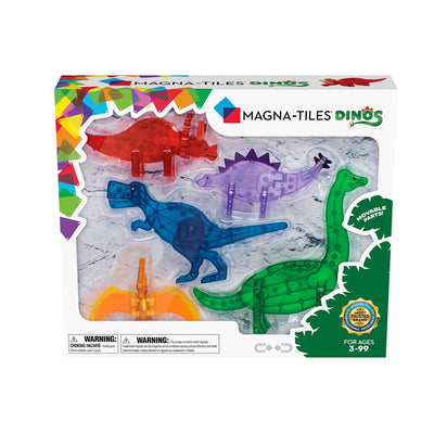 MAGNA-TILES - Dinos - 5 Piece Set