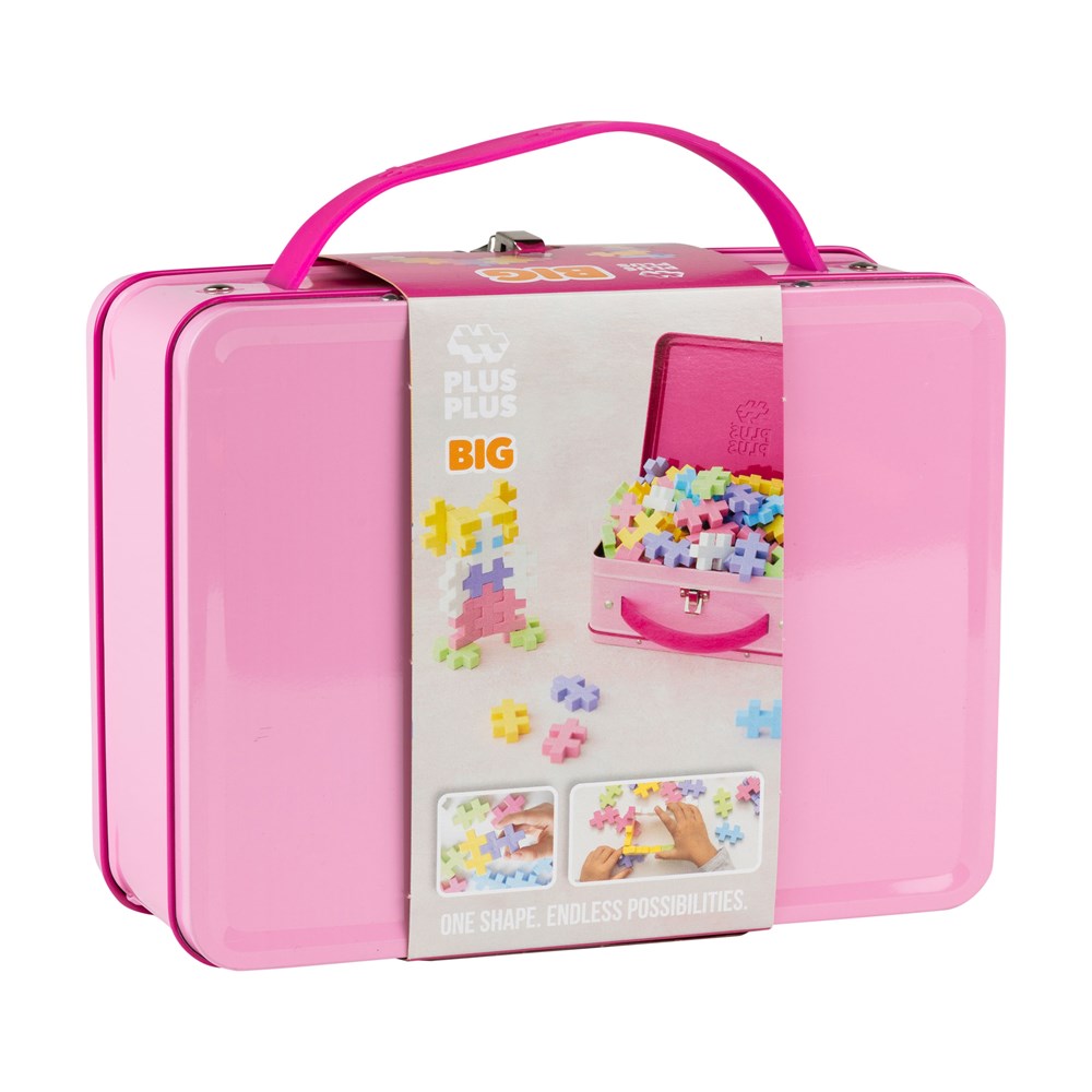 Plus-Plus - BIG - Metal suitcase Pastel