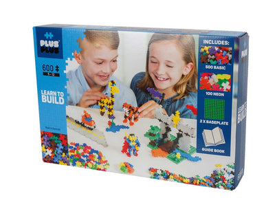 Plus-Plus - Basic - Learn to Build - 600 pcs