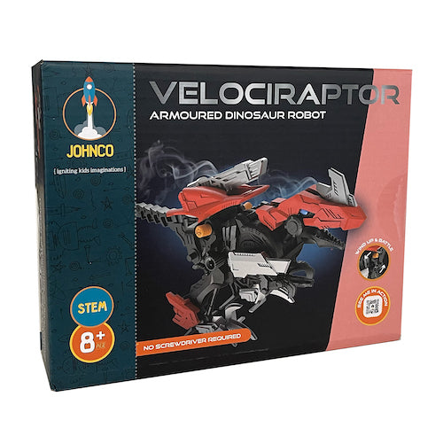 Johnco - Velociraptor - Armoured Dinosaur Robot