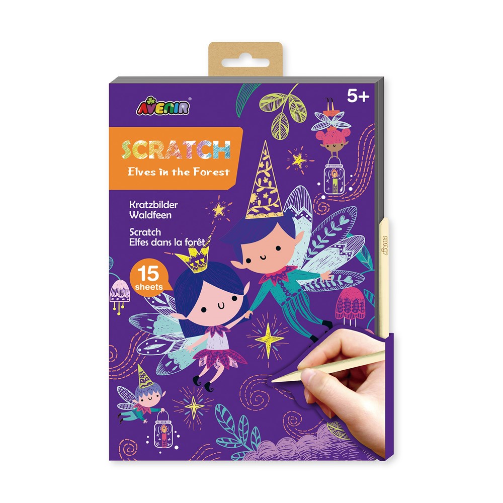 Avenir - Crayon Activity Kit - Treehouse Fun - Johnco