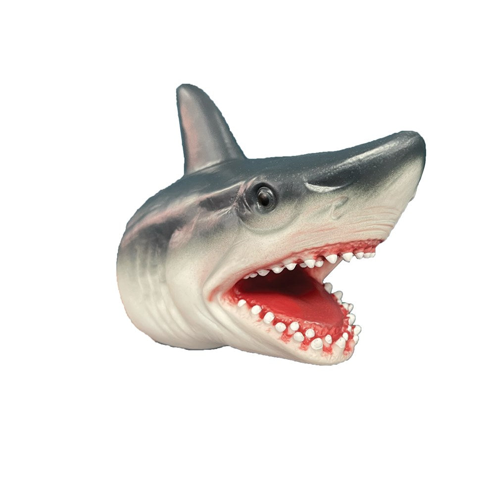 Shark deals hand puppet