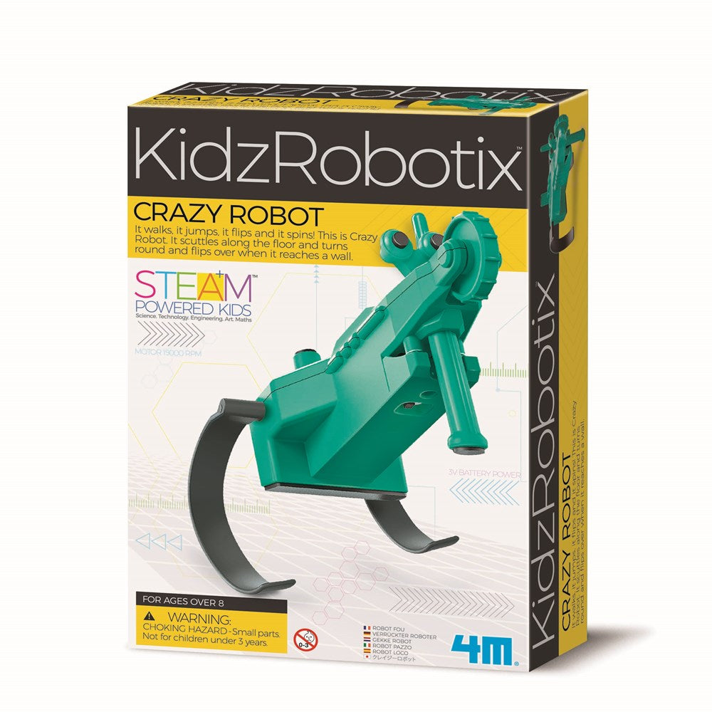 4M - KidzRobotix - Crazy Robot - Johnco