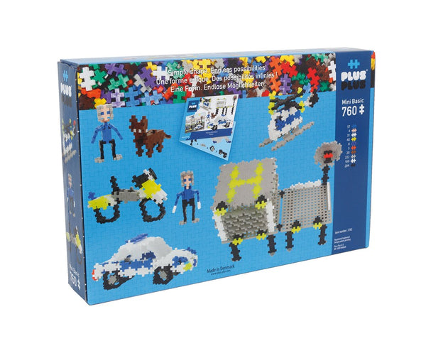 Plus-Plus Basic Police / 760 Pieces